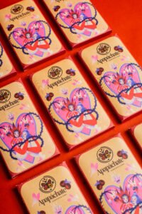 75% Dulce Amore (Arándano con semillas de cáñamos 70g)