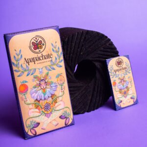 65% cacao Alquimia Tropical (maracuyá con mandarina 70g)