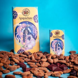 75% cacao Pósima Glusémica (Endulzada con alulosa 70g)